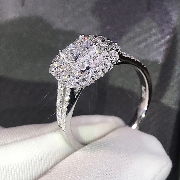 14K gold with Swarovski crystal